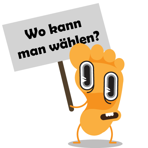 Wo kann man wählen?